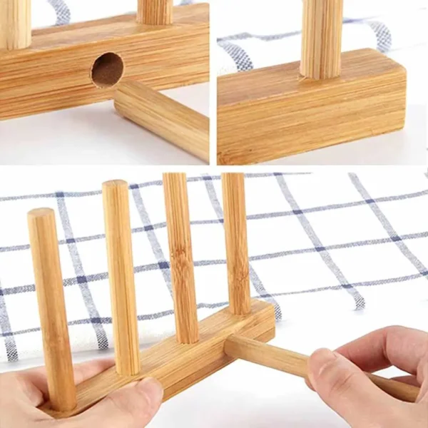 Bamboo Pegged Drying Rack 2