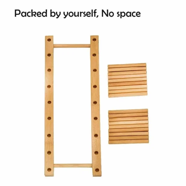 Bamboo Pegged Drying Rack8
