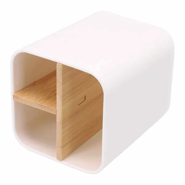 Bamboo Toothbrush Holder for Bathroom