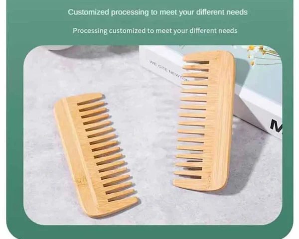 Bamboo Wide Tooth Hair Comb