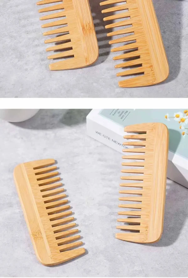 Bamboo Wide Tooth Hair Comb