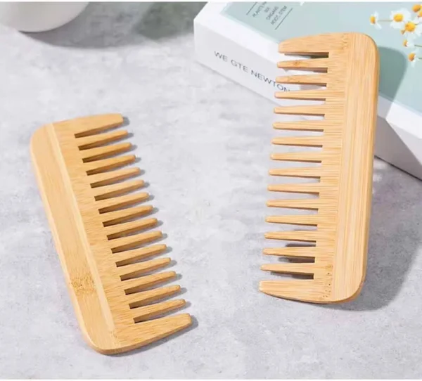 Bamboo Wide Tooth Hair Comb