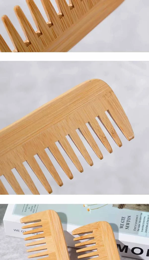 Bamboo Wide Tooth Hair Comb