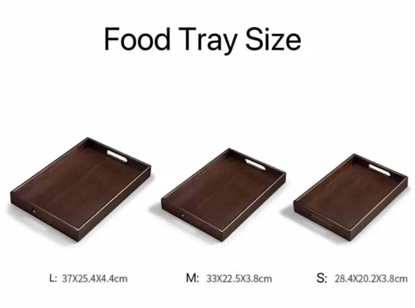 Bamboo Wooden Rectangular Storage Trays4