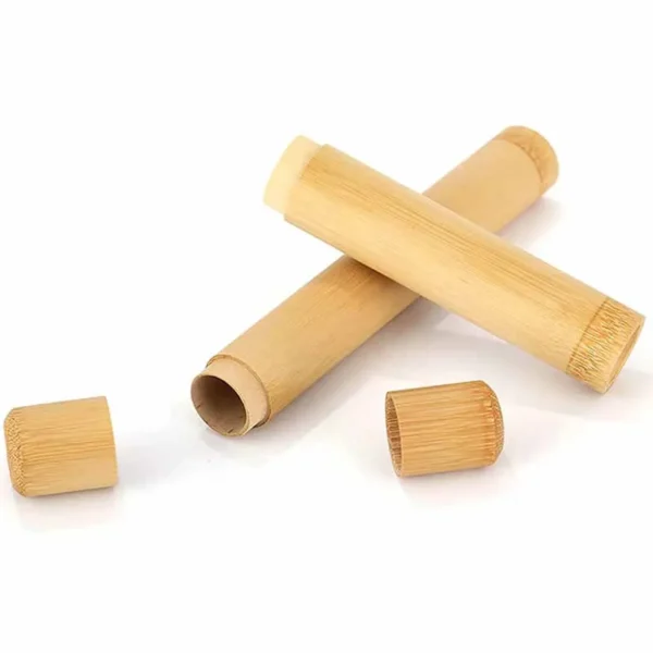 Eco Friendly Bamboo Toothbrush Tube